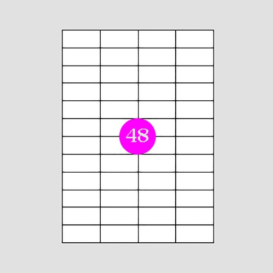Picture of Adhesive Labels 35x35 [48]