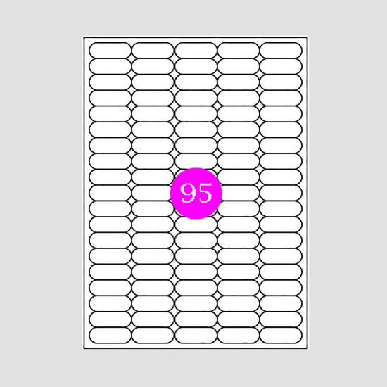 Picture of Adhesive Labels 30x12 (95)