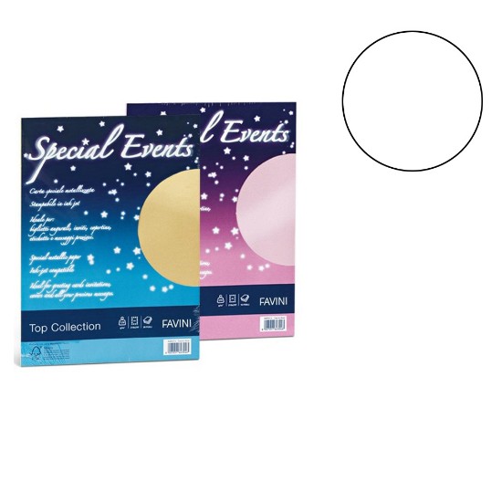 Εικόνα της Φύλλα (10) Α4 250g Λευκοί (01) Special Events